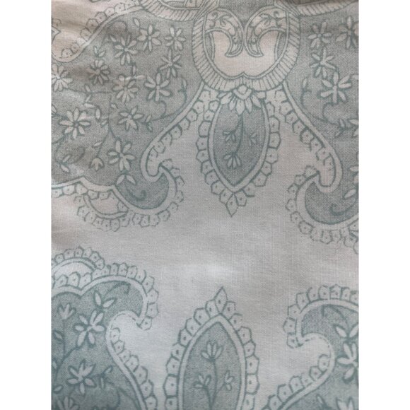 Pottery Barn Aiden Medallion Blue Queen Duvet Cover Set 2 Shams 1 Euro Sham ++ - Picture 9 of 13
